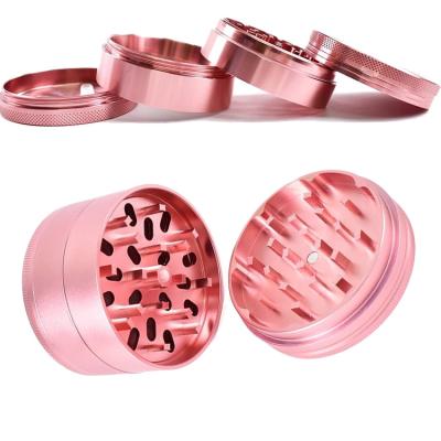 China Zinc Alloy Herbal Tobacco Smoking Herb Grinder Weeds Metal One Layer Smoking Accessories for sale