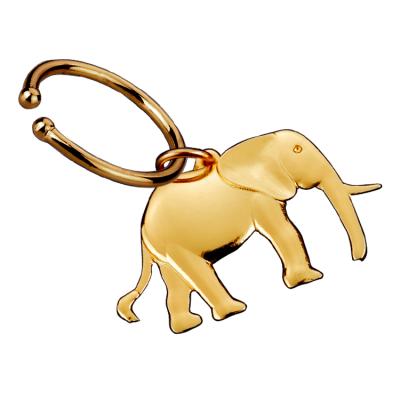 China Wholesale custom elephant animal 3d camel key chain factory metal purses and handbags decoration keychains for sale