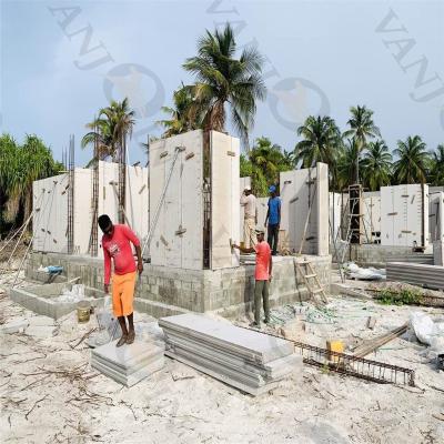 China Waterproof Soundproof Lightweight Precast Concrete EPS Sandwich Wall Panels for sale