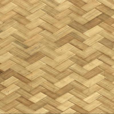 中国 Interior Lightweight Leather Wall Tile Decoration Bamboo Texture Flooring Tiles 販売のため