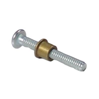 China Stainless Steel Carbon Steel Button Head Huck Magna Grip Lockbolts Ring Grooved Rivet 4.8mm 5.0mm 6.4mm for sale