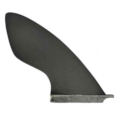 China Water Sports Area Wholesale Ultralight High Strength Full Carbon 3k Fin Racing Fin Carbon Single Fin for sale