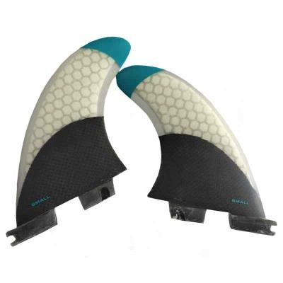 China Water Sports Area Carbon Fiber Fins Surfboard Fins Carbon Fiberglass Twins Tab Quad Fins For Longboard for sale