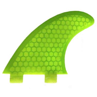 China Water Sports Area OEM Fiberglass Honeycomb Twins Fin Two Tag Triple G5 G7 Fins Surf Thruster Fins For Sale for sale