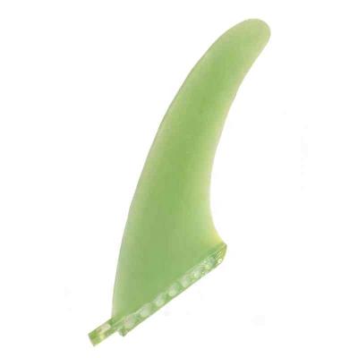 China High Strength Green Center Fin Fiberglass Single Area Water Sports Hardness Fins For Jet Surf Surfboard for sale