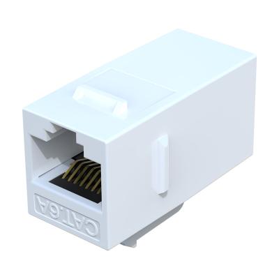 China Rj45 cat5e cat6 cat6a network cabling system trapezoidal network jack for lan cable trapezoidal jack en venta