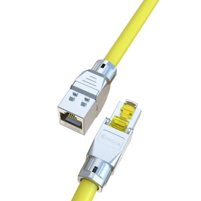 Китай Network cabling system cat6 cat6a cat7 cat8 SFTP RJ45 male to RJ45 extension network cable LAN cable patch cord female cable продается