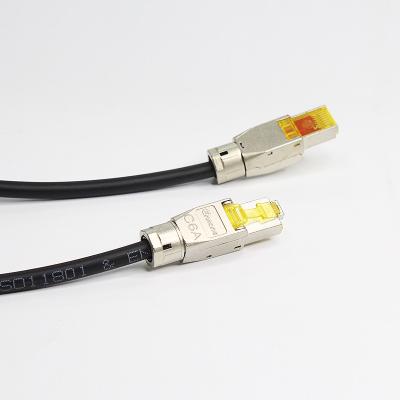 Китай Cat6 Network Cabling System Ethernet Cable Double Shielded STP Network Cable Patch Cord Communication Cables продается