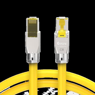 Китай Cat8 Network Cabling System Ethernet Cable Double Shielded STP - 40 Gigabit 2000MHz - Cat 8Premium Network Cable High Speed ​​Communication Cables продается