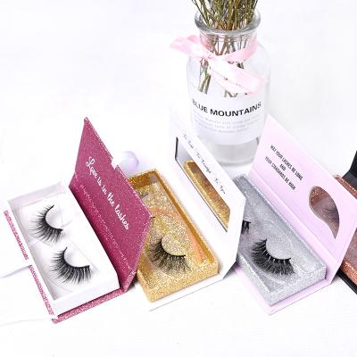 China Wholesale Criss-Cross in Los Angeles Best Mink Eyelash Sets Beautiful Empty Box 3d Milk Boxing Lashes for sale