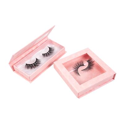 China Natural Soft Private Label 3 D Lashes Free Sample Siberian Mink Lashes Pink Box Lashes for sale