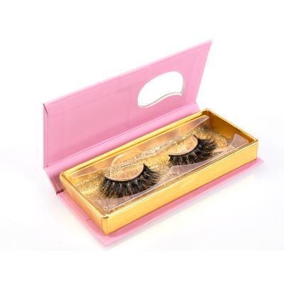 China Wholesale 100% Natural Soft Handmade 3d Lashes Private Label Mink Eyelashes Package Box Samples for sale