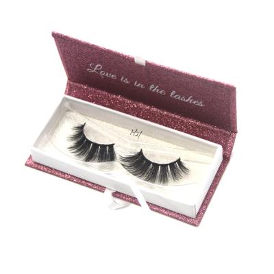 China Free Sample Private Label Natural Soft 3D Mink Eyelashes Silk False Eyelashes With Custom Package for sale