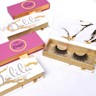 China Delicious 30mm Natural Soft Handmade Fake Hair Display Stand Top Stick On Bulk Eyelashes for sale