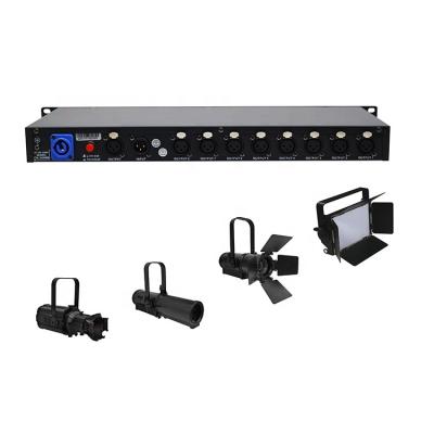 China Controller Wire Dmx 512 Signal 8 Way Amplifier 8ch Dmx Splitter Lighting For Dmx Transmitter Receiver Console for sale