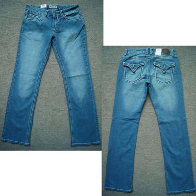 China wholesale 4822 pieces American culture denim pants blue used look jeans women's jeans wear  stock for sale