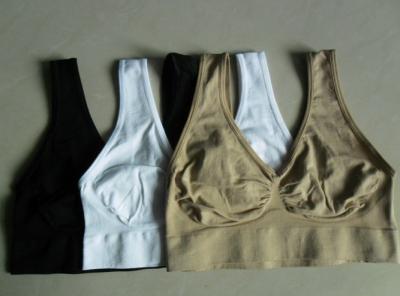 Chine multic sans couture de couleur du soutien-gorge 3pcs des soins des femmes à une seule couche bon marché de 165.000 morceaux emballé à vendre