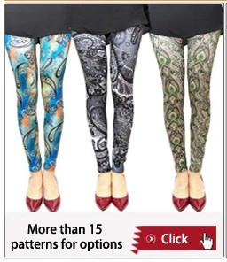 China South africa hot sale summer printed pantyhose ,famous artist's legging,OEM tight pants for sale