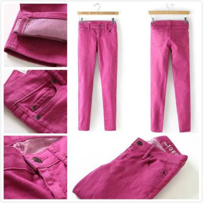 China Brand Gap women skinny jeans slim legging in rose cheap  fashion low-rise trousers Malaysia  inventory stock en venta