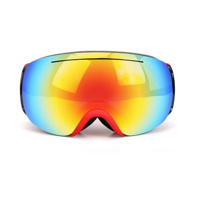 China Fashion / Hot Sale Ski Goggles Retro / Vintage Mens Ski Goggles Frameless Uv 400 Snowboarding for sale