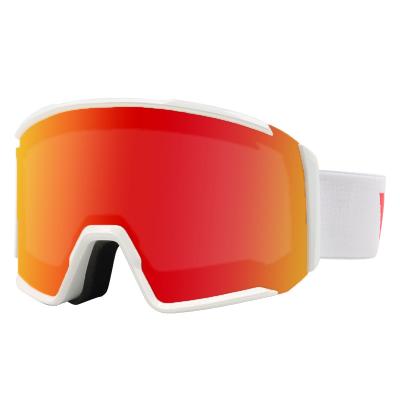 China Fashion / Retro / Vintage Brand Sunok 400 Snowboard Goggles Sport Snow Goggles UV Protection Mens Goggles for sale