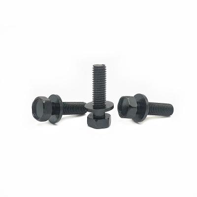 China 10.9 Grade Carbon Steel Hexagon Head Bolt External Flat Pad Combination Screw for sale