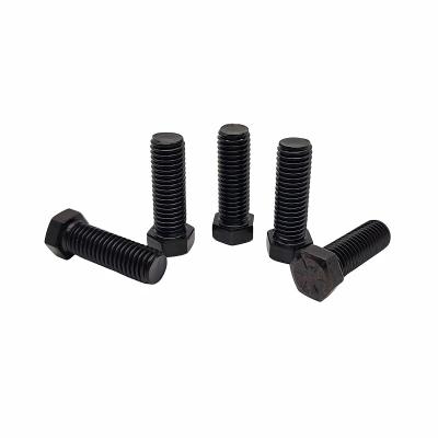 중국 High-Strength Hexagon Head Screw British-American External Hexagon Bolt Plated With Dacromet Black Bolt 판매용