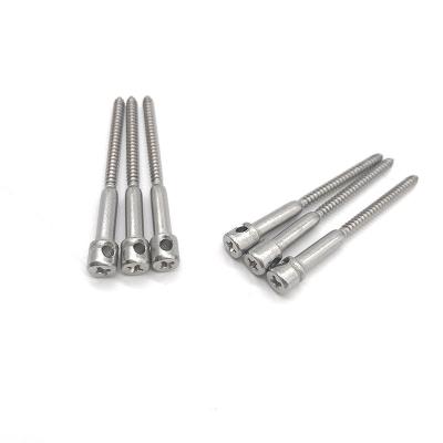 中国 Galvanized Hole Screws For Anti-Tampering Of Electric Meters - Solid Metal Construction 販売のため