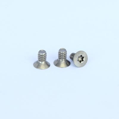 Chine 316 acier inoxydable Pan Head Torx Screws, vis de machine fraisée par 4mm à vendre