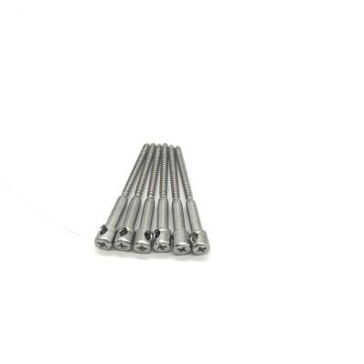 中国 不動態化された316 Stainless Self Tapping Screws 0.05mm Tolerant Single Hole 販売のため