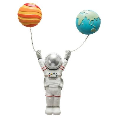 China Europe Astronaut Catch Balloon Wall Hanging For Kids Home Room Bedroom Creative Decor for sale