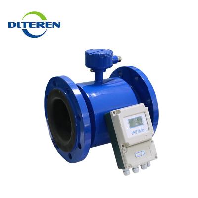 China Stainless Steel High Performance No Pressure Loss Electromagnetic Flow Meter Measuring Instruments Porcelain for sale