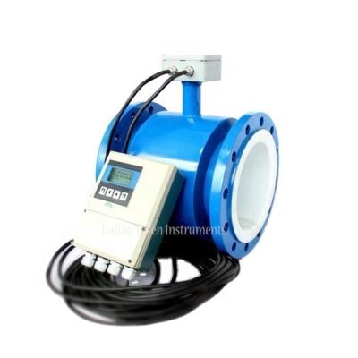 China SS316L (Standard) Water Flow Meter Remote Electromagnetic Pulse Produced Electromagnetic Flow Meter Manufacturer for sale