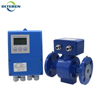 China DLTEREN Stainless Steel Flow Meter Flow Meter Manufacturer Electromagnetic Liquid Flow Meter for sale