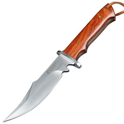 China Easy Carry Fixed Blade 440 Straight Knife Outdoor Survival Rescue Camping Knife for sale