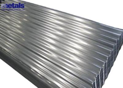 China Telhado de aço galvanizado folha ondulada espangular regular 1250x2500mm à venda