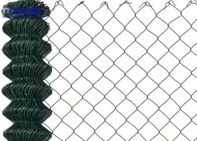 China Verde 5ft Chain Link Mesh vedação 60x60 PVC revestido de vinil à venda