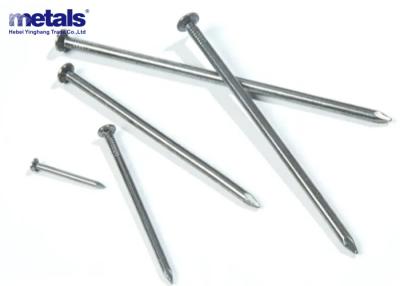 China Ronde kop Bwg9 gegalvaniseerde framing nails voor nagelpistool zinkplatering Te koop