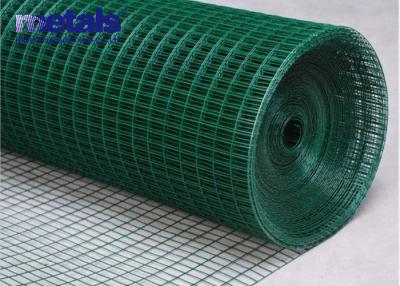 China PVC gecoate gelaste mesh panelen ijzeren gaas hek groen 1/2 inch 4 ft Te koop