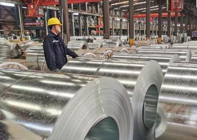 Cina 0.4 mm bobina di acciaio GI galvanizzata laminata a caldo a medio duro in vendita