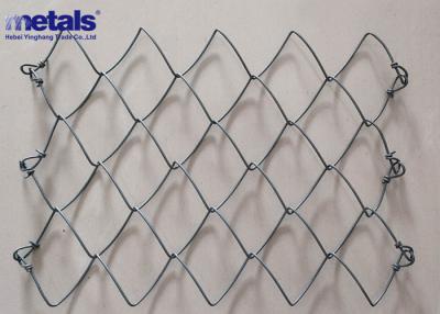 China Galvanized Chain Link Fence For Metal Fence Football Ground Net zu verkaufen