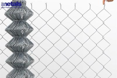 China 1 Inch Chain Link Fence Galvanize Chain Link Fence Hook Mesh Cheap Chain Link Fencing Farm Fence zu verkaufen