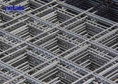 China BS Standard Reinforcing Steel Wire Mesh/ Concrete Reinforced Steel Bar Welded Mesh/ Building Foundation Netting for sale