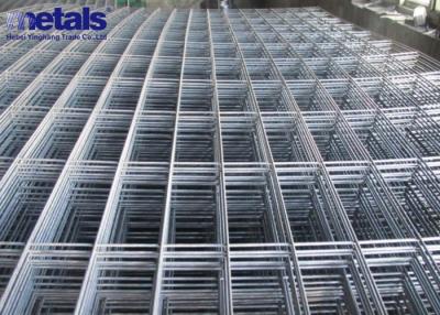 China Panel de malla de alambre soldado galvanizado de 2mx1m para construcción en venta