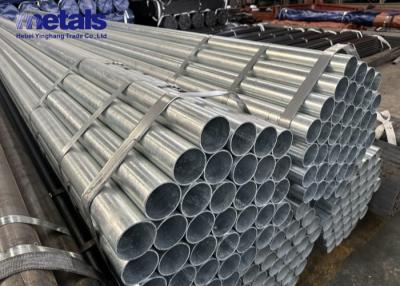 China Baumaterialien 0,6-12 mm Warmdipp / vorverzinktes Stahlrohr Q195/Q235 ASTM A53 A500 zu verkaufen