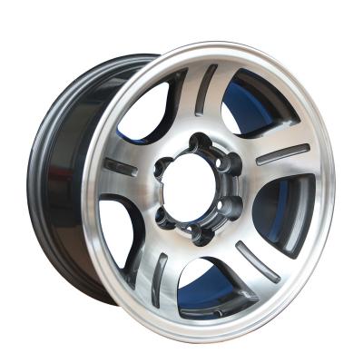 China Strong Durable Aluminum Alloy Auto Rim Good Quality 15 17 Inch Impact Resistance for sale