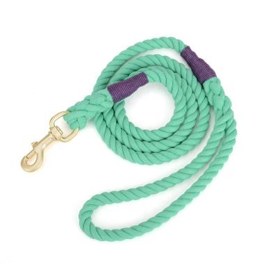 China Handcrafted Dog Stocked Solid Color Extending Rope Dog Leash Durable Pet Leash Advance Pet Leashes for sale