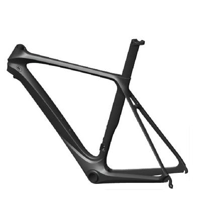 China BMX carbon fiber mountain bike frame 27.5er carbon fiber frame 29 matte black unbranded mountain bike frame for sale