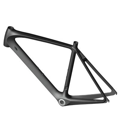 China BMX 29 inch carbon fiber bike mountain bike frame 160mm tail carbon fiber mtb frame hard frame for sale