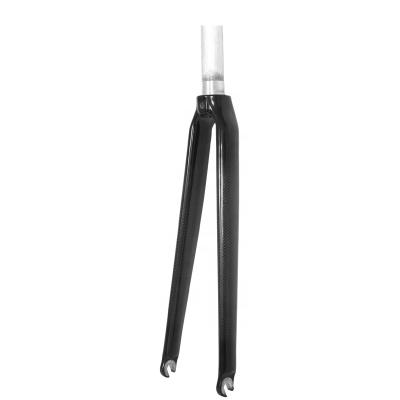 China BMX Factory Customized Bicycle Forks 12*100mm And 15*100mm Cylindrical Carbon Fiber Bicycle Forks Are Suitable For Gravel /CX for sale